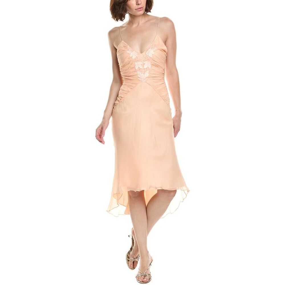 Issue New York Womens  Solid Midi Dress